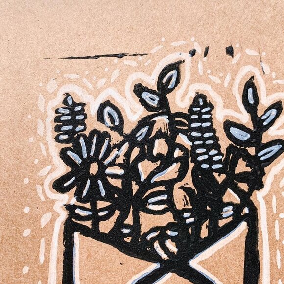 5x7 You’ve Got Mail Blockprint - Picture 5 of 6